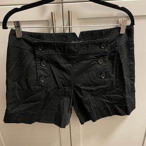 Express black sailor shorts
